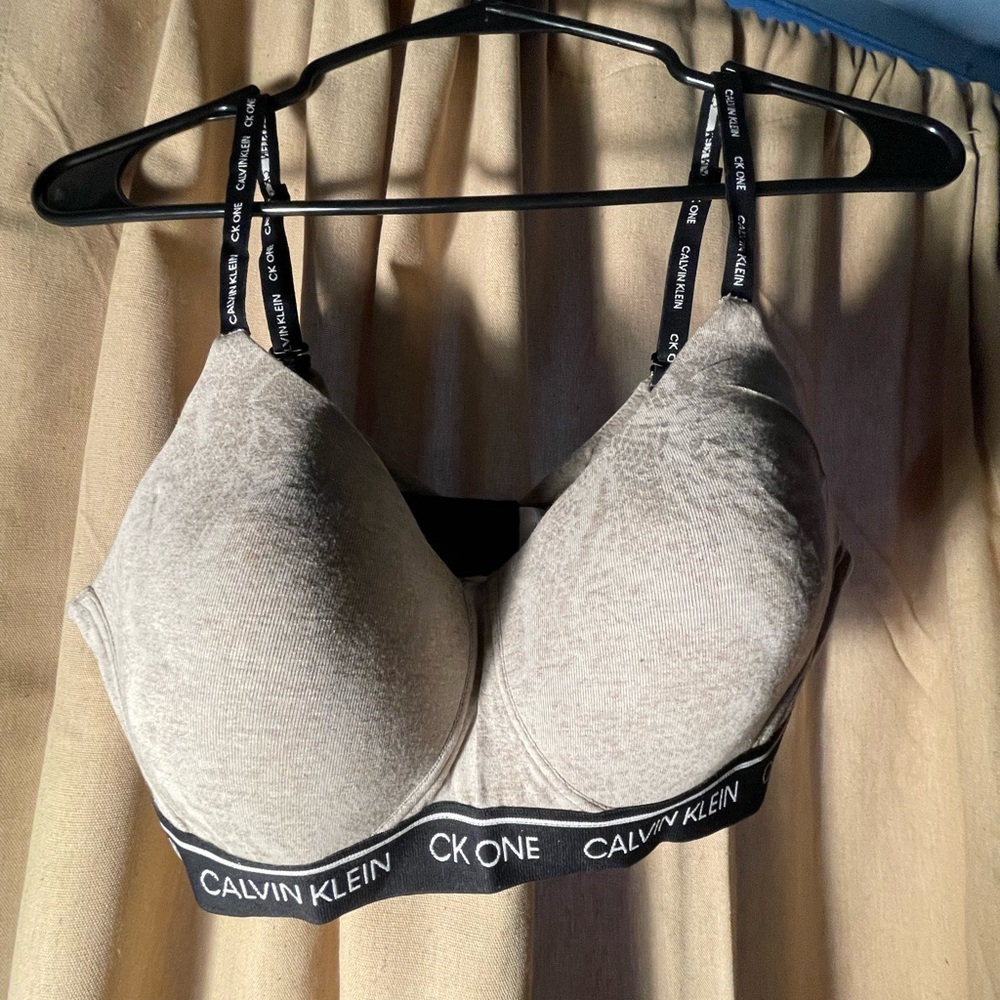 Calvin Klein CK One Gray Bra